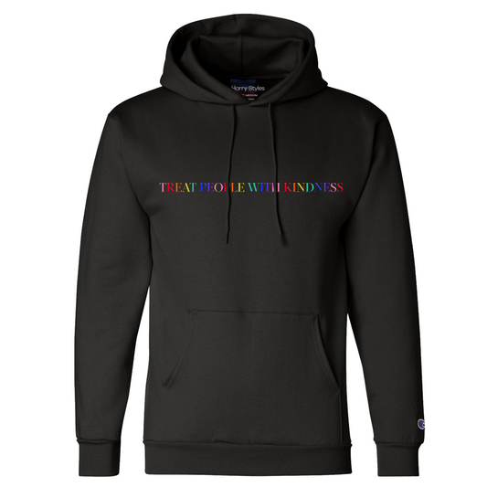 Treat People With Kindness Hoodie (Black)-Harry Styles