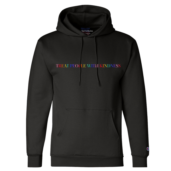 Treat People With Kindness Hoodie Black
