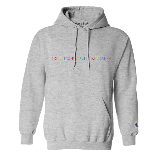 Treat People With Kindness Hoodie (Grey)-Harry Styles
